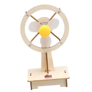 Bothyi - Montaje De Bricolaje Kits De Modelo De Ventilador Pequeño Estudio De Ciencia Explorando El Principio