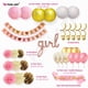 thumbnail image 3 of Set De 35 Piezas De Decoración Para Baby Shower Pgn Art Pink Gold Girl, 3 of 6