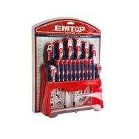 Emtop - Pack De Destornilladores 18 Piezas