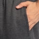 thumbnail image 4 of Pantalones deportivos Fruit of the Loom Eversoft Fleece para hombre, color negro, 4 of 6
