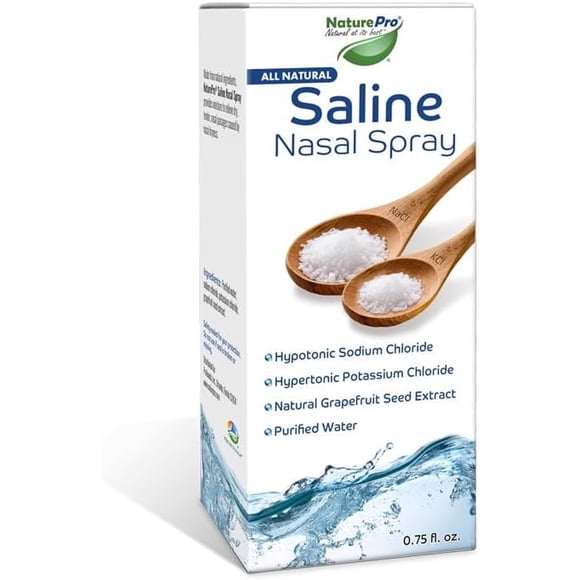 Spray Nasal Salino NaturePro 0.75oz Dual Sal Kosher