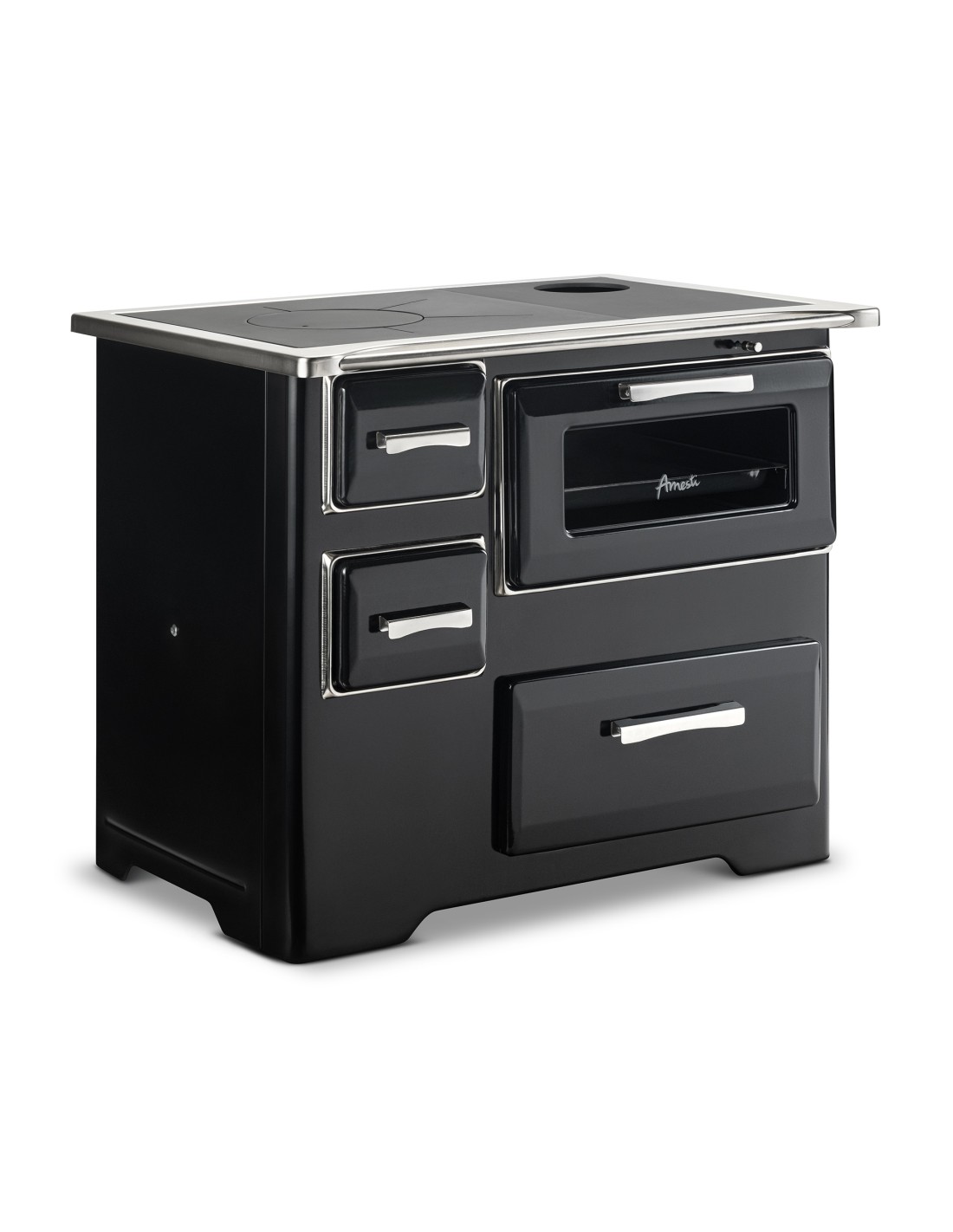 Cocina A Leña Angelina Negra Amesti