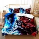 thumbnail image 1 of Anime Bleach Kurosaki Ichigo Bedding Set Boys Girls Duvet Cover Pillowcase Bed Kids Adult Home Textileextile, 1 of 5