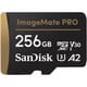 thumbnail image 1 of Tarjeta microSDXC SanDisk ImageMate PRO 256GB UHSI V30 A2, 1 of 3