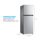 thumbnail image 3 of Refrigerador Top Freezer No Frost Light Silver 338 lts, 3 of 10