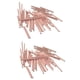 thumbnail image 4 of 100 Unids Latón Liso Recto Espacio Espaciador Espaciador Para Joyería Haciendo Oro Rosa, 4 of 5
