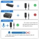 thumbnail image 3 of Cubilux Cable Atenuador de Volumen TRRS 3,5 mm, Extensión de Audífonos de 1/8 pulgada con Control de Volumen en Línea, para Audífonos y Altavoces, 4 pies, 3 of 6