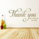 thumbnail image 2 of Decomural Thank You Wedding WS-17068, 2 of 2