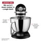 thumbnail image 2 of Batidora de pie KitchenAid Artisan Mini 3.5 L KSM3316X Black Mate, 2 of 3
