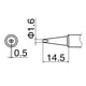 thumbnail image 5 of Punta de soldadura Hakko T18D16P 1,6 mm para estación Fx-888, 5 of 5