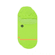 thumbnail image 2 of Stance Sock Men Basic 3 Pack No Show Voltage Green, 2 of 2