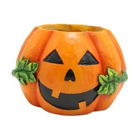 Magideal - Maceta De Calabaza Para Decoración De Halloween, Contenedor De Plantas, Maceta, Maceta Para Cocina, Jardín, Decoración De Balcón Interior Y Exterior