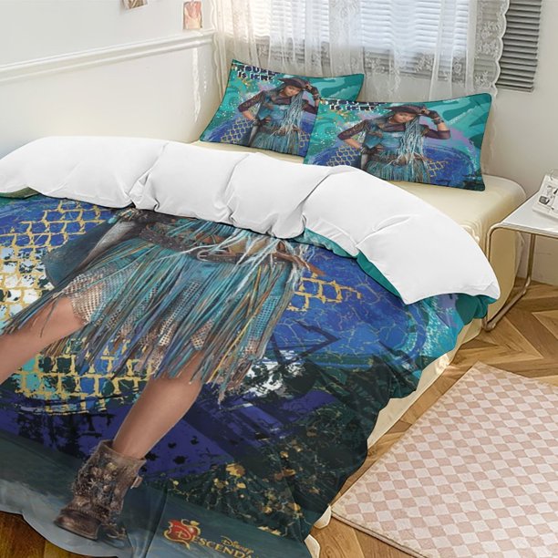 Descendants 3-Piece Bedding Set Soft Warm And Comfortable Soft Bed Set