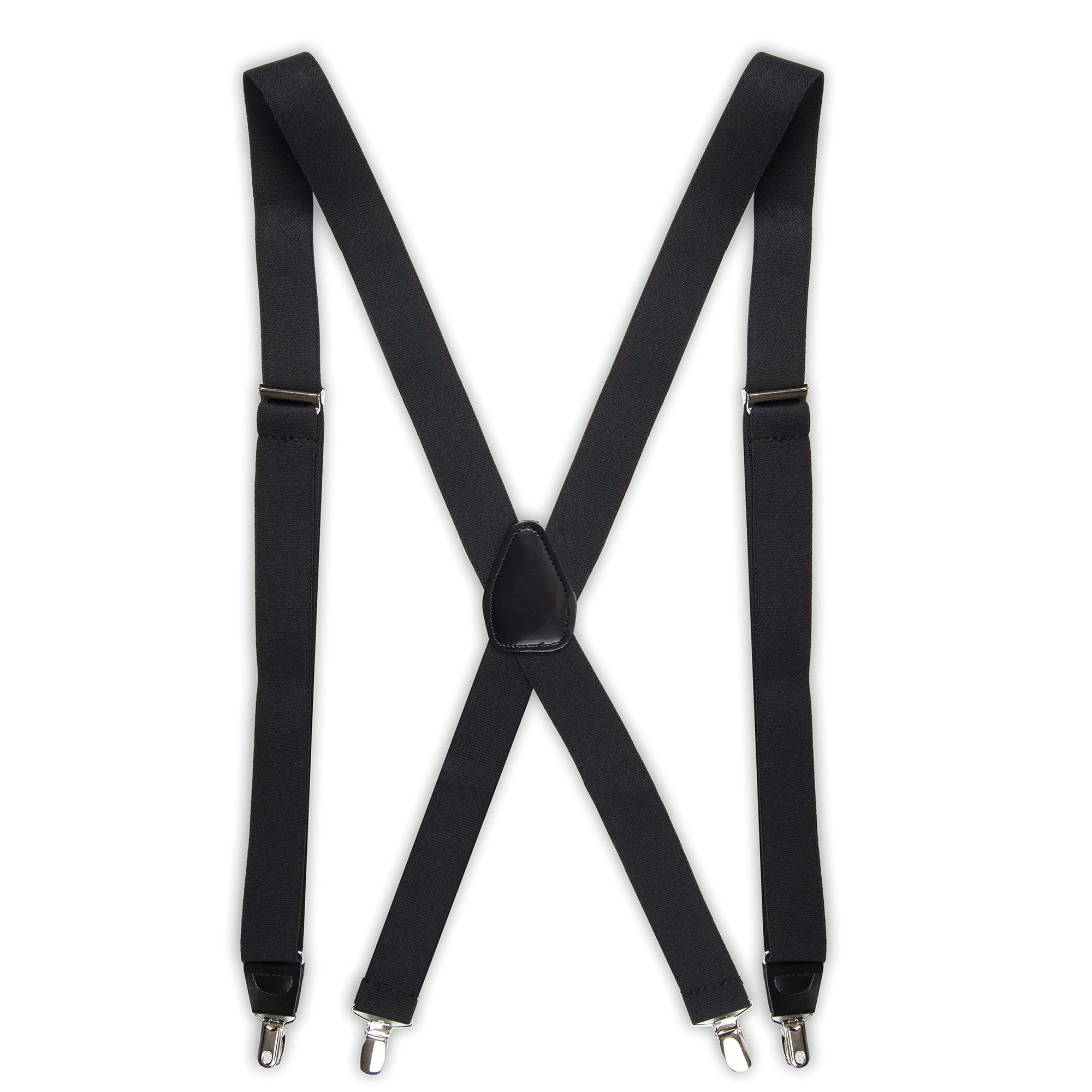 Suspender Dockers Para Hombre, Color Negro Liso