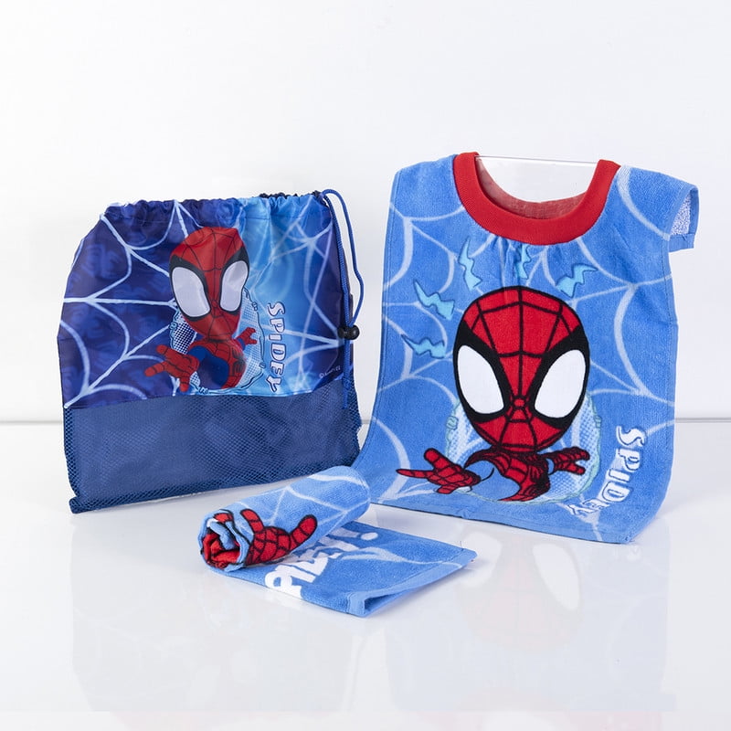 Spiderman - Set Toa Bts 30x50+toa Visita+bolso Spid Gaspidey
