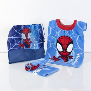 Spiderman - Set Toa Bts 30X50+Toa Visita+Bolso Spid Gaspidey