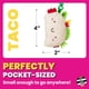 thumbnail image 4 of Llavero de peluche para tacos, pizza con queso de cabra y gato con clip, 4 of 7