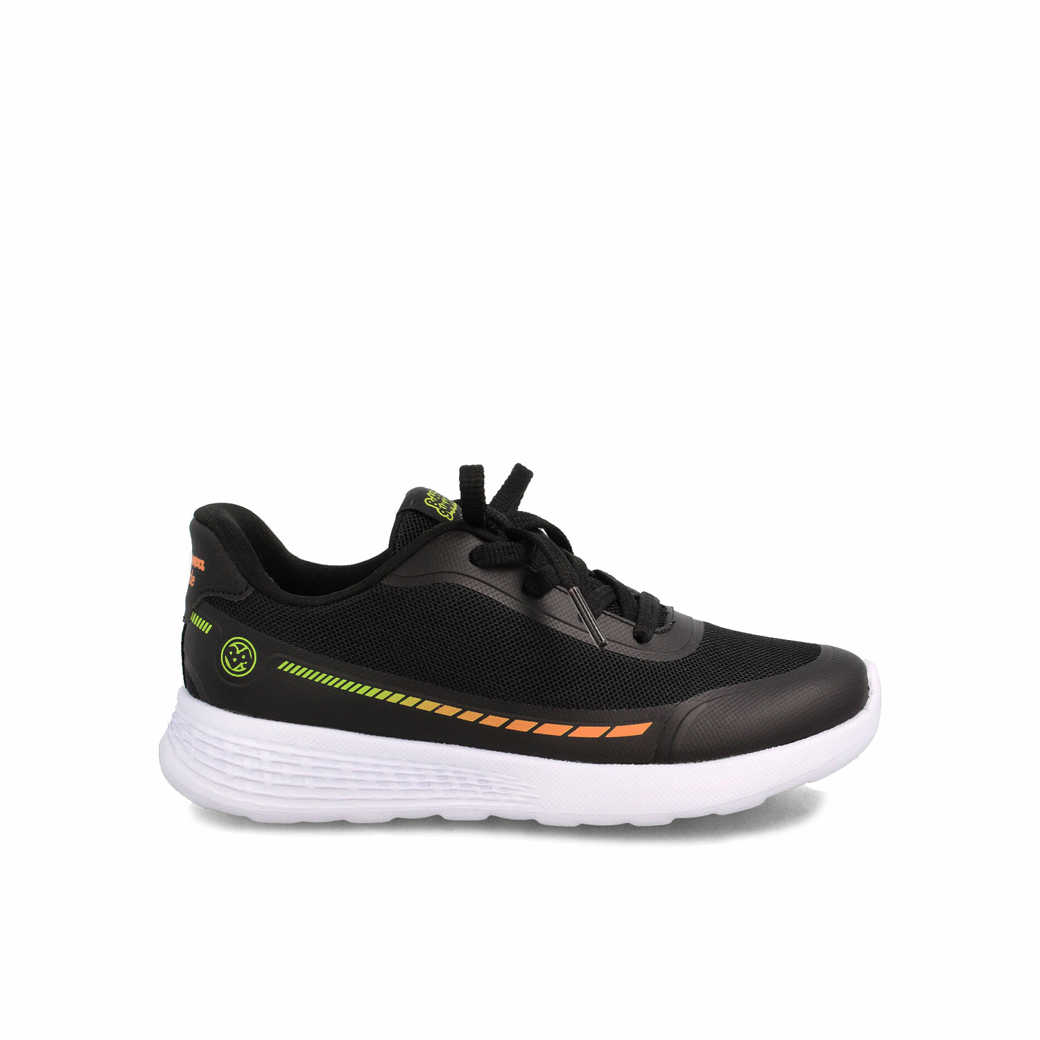 Zapatilla Niño Bubblegummers Ford Negro - Verde Lima