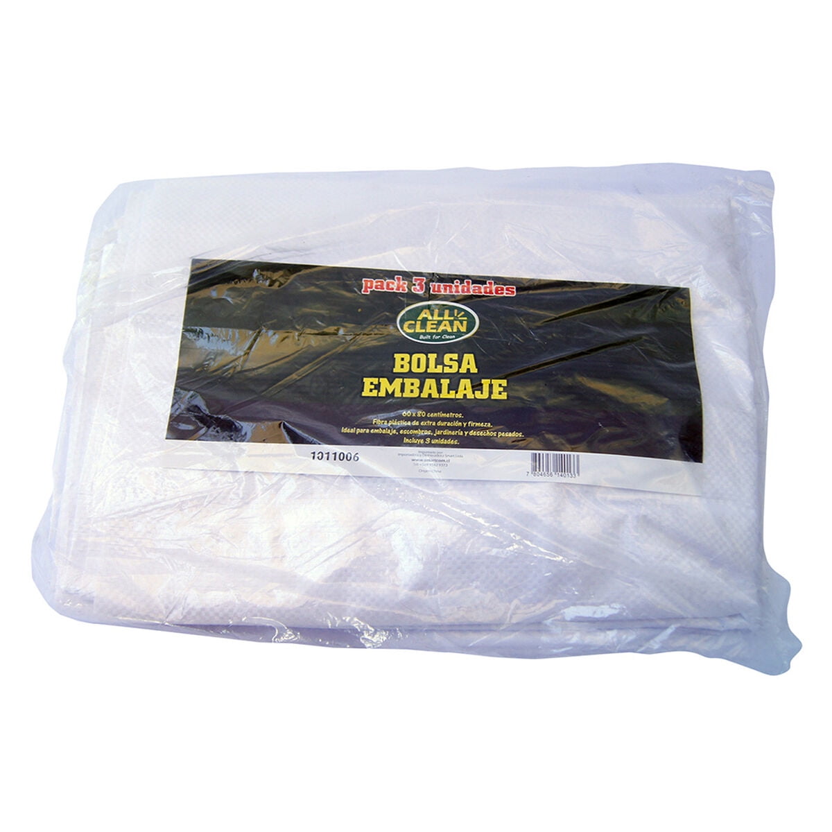 All Clean - Set De Bolsas 3 Unidades Blanco