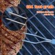 thumbnail image 5 of Termómetro lfcforldx de carne con tenedor para barbacoa, lectura instantánea LCD, 5 of 7