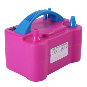 Bothyi - 110V 600W Bomba De Globo Eléctrica Portátil 2 Boquilla Soplador De Aire Inflador Fiesta
