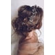thumbnail image 2 of Diadema nupcial extra larga con cuentas de cristal y perlas en oro rosa y plata, accesorio para el cabello de novia, diadema, joyería para el cabello, accesorios para el cabello (dorado), 2 of 6