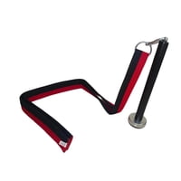 Ioensy - Correa De Entrenamiento De Lucha De Brazos, Resistente, Con Agarre Manual Para Ejercicios Con Pesas, Correa Negra Y Roja