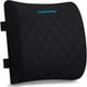 thumbnail image 1 of Almohada de apoyo lumbar LumbarPal para silla de oficina y coche, color negro, 1 of 3