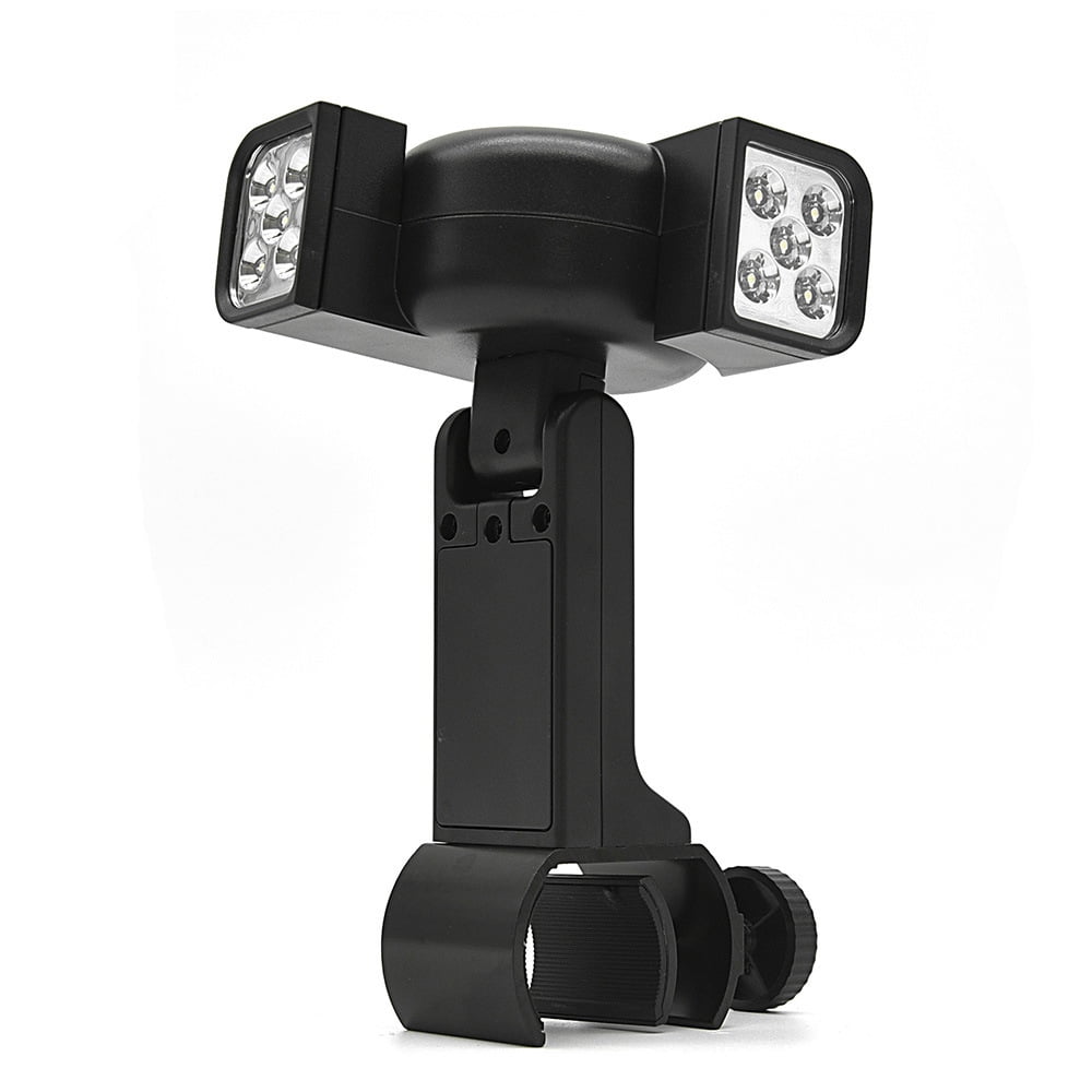 Xusx111 - Accesorios De Parrilla De Luz Para Parrilla - Accesorios De Parrilla De Fumo De Cabeza De Lámpara Doble Brillante Para Manija De Parrilla, Accesorios De Parrilla De Cocina Al Aire Libre, Par