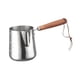 thumbnail image 5 of Cafetera turca con calentador, espumador de leche, taza multifuncional con báscula, jarra para espumar leche, taza para café con leche para cafetería, 350 ml, 5 of 5