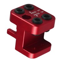 Magideal - Herramienta De Prensa De Cadena De Eslabones Maestro Resistente, Herramienta De Reparación De Motocicletas Anodizada 08-0675O Para Montaje De Accesori Rojo