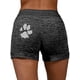 thumbnail image 3 of Mujer Fashion Shots Summer Gato Paw Impreso Beach Shots Casual Elastic Waist Spots Shot Pants con Drawstring, 3 of 7