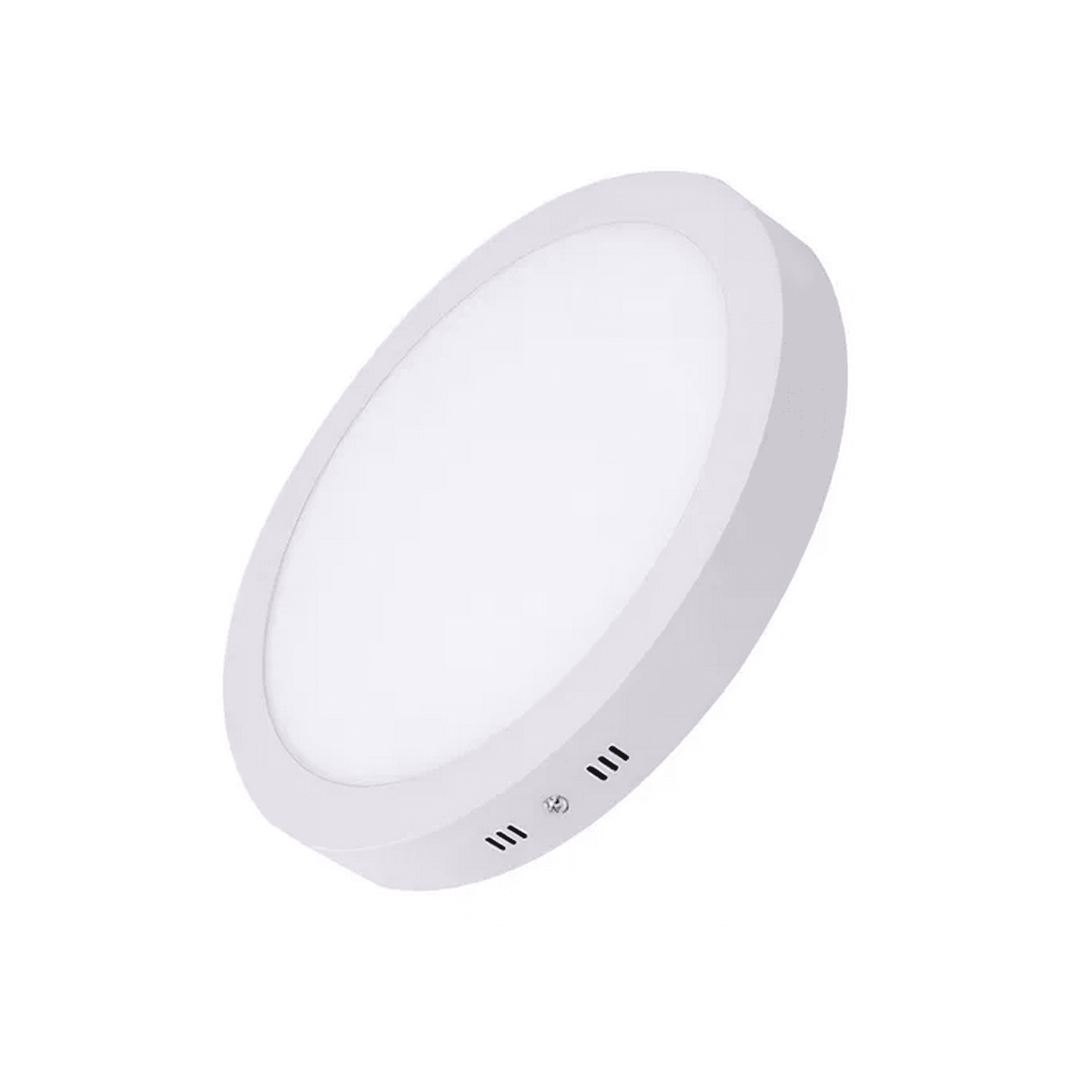 Genérico - Pack 6 Plafón Redondo Sobrepuesto 18w Blanco Luz Fría 5500k