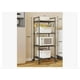 thumbnail image 2 of Rack Estante Organizador Cocina Multifuncional 4 Niveles NEGRO, 2 of 6