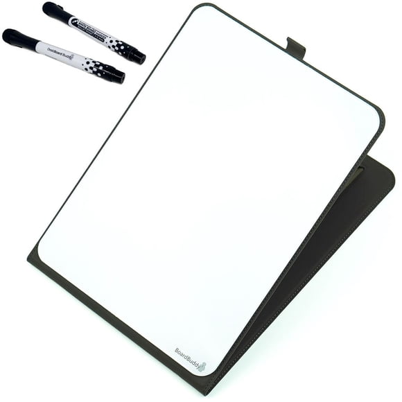 Pizarra de Escritura DeskBoard Buddy Gris - Vidrio Blanco
