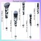 thumbnail image 2 of Brochas de Maquillaje AllGemDiy 10 piezas con estampado de vaca - Kit DIY, 2 of 6