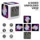 thumbnail image 3 of Cenicienta Princesa Theme 7 Colors Alarm Clock Digital Led Alarm Clock Gifts For Kids Friends Family, 3 of 6