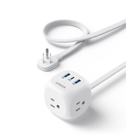 Power Strip Anker Usb-C 321 De 20 W Con 3 Enchufes Y Usb-C Para Iphone