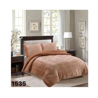 Genérico - Cobertor Chiporro 1 1/2 Plazas - Café Claro 1535