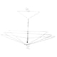thumbnail image 1 of Borla Body Chain Multilayer Crystal Halter Neck Para Mujer Fiesta Plata, 1 of 5