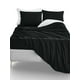thumbnail image 1 of Set De Sabanas 210 Hilos Doral Plaza Y Media Negro, 1 of 6