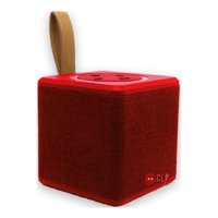 Dblue - Parlante Bluetooth Cuadrado Portátil 8W Rojo - Ps