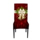 thumbnail image 2 of Cubiertas de la silla de Navidad Sillas estirables deslizantes, lavable protector cubierta del asiento deslizante para el comedor de la ceremonia del hotel, ChrismasBell - 4Pack, 2 of 3