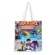 thumbnail image 1 of Akedo Ultimate Bolso de tela con estampado de lienzo para mujer, bolsa de compras reutilizable y estética, con cremallera interior, regalo para mujer, 35 × 40 cm., 1 of 6