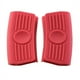 thumbnail image 1 of Soporte de silicona para asas, fundas para asas de sartenes calientes, funda para asas de ollas, sartenes de hierro fundido antideslizantes, 1 of 5