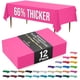 thumbnail image 1 of Mantel de Plástico Exquisite 137 cm × 274 cm Pack de 12 Cerise, 1 of 7