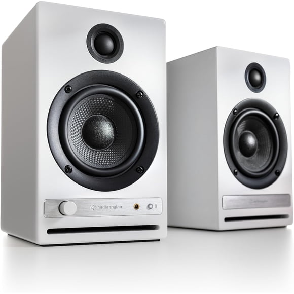Altavoces Audioengine HD4 120 W Bluetooth 5.3 DAC de madera