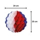 thumbnail image 3 of Colgante Esfera Tricolor 25cm Fiestas Patrias, 3 of 3