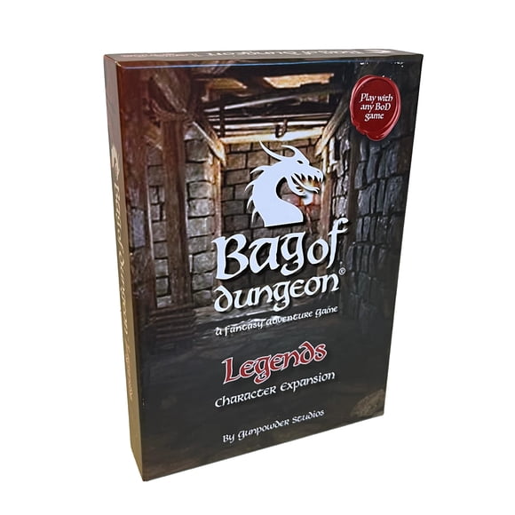 Paquete de expansión de personajes de Bag of Dungeon Legends 2nd Ed