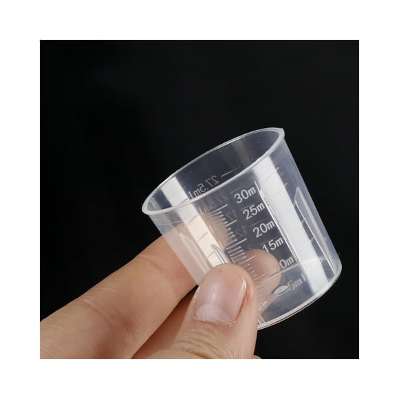 Vasos medidores RyanDesign de 30 ml, libres de BPA, paquete de 10